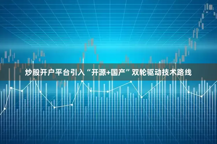炒股开户平台引入“开源+国产”双轮驱动技术路线